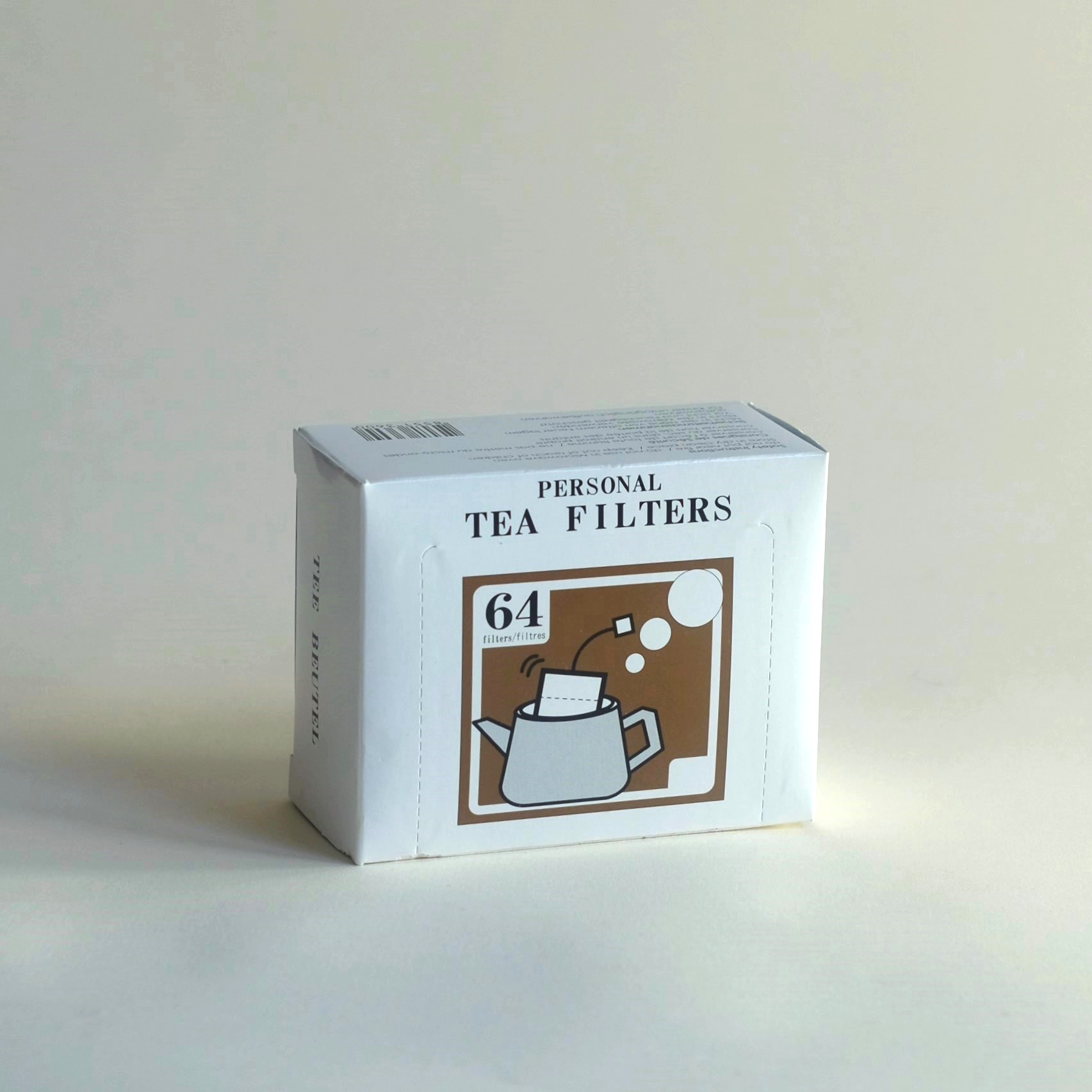 Photo of a box of tea filters