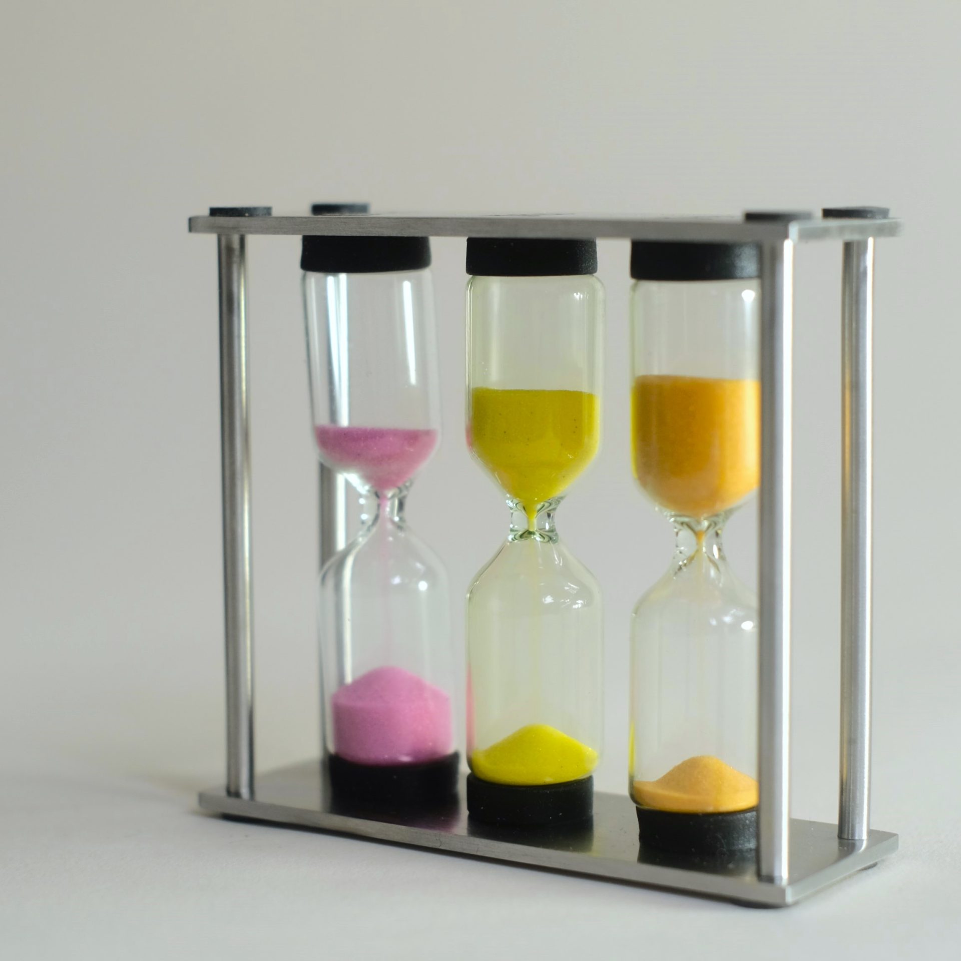 Stainless Steel Tea Timer, 1/3/5 mins - Image 2