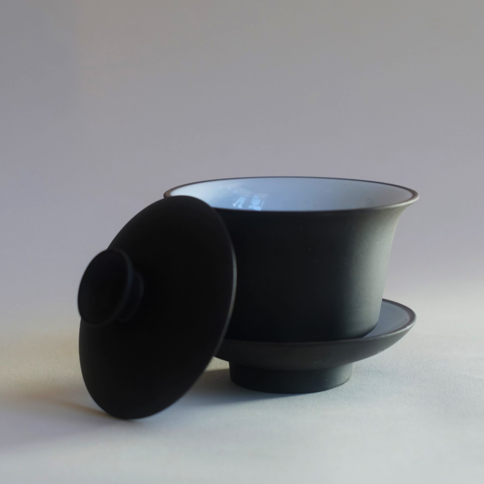 Gaiwan bowl with lid from Yixing clay - Image 2